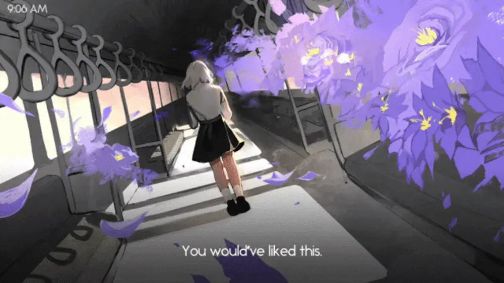 image from you left me with blooming flowers