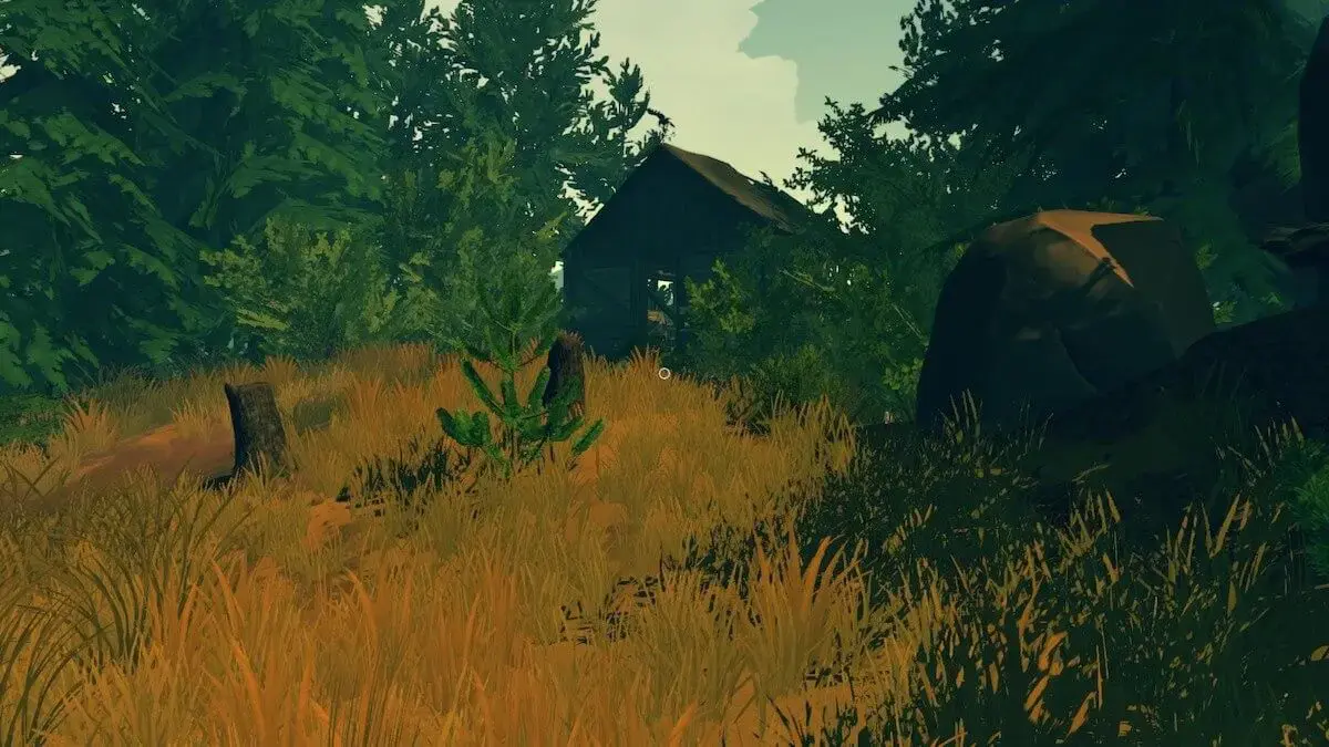 Abandoned cabin off the beaten path