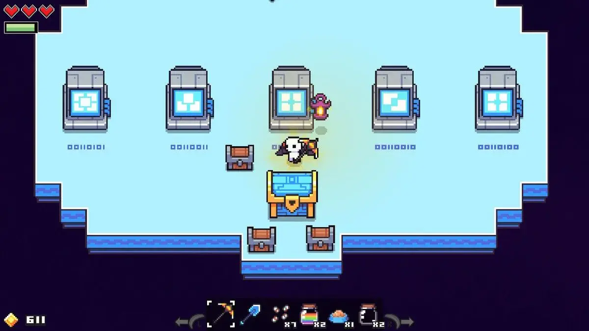 Large treasure rewarded for solving a puzzle