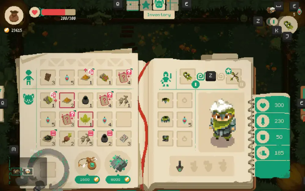 Moonlighter full inventory