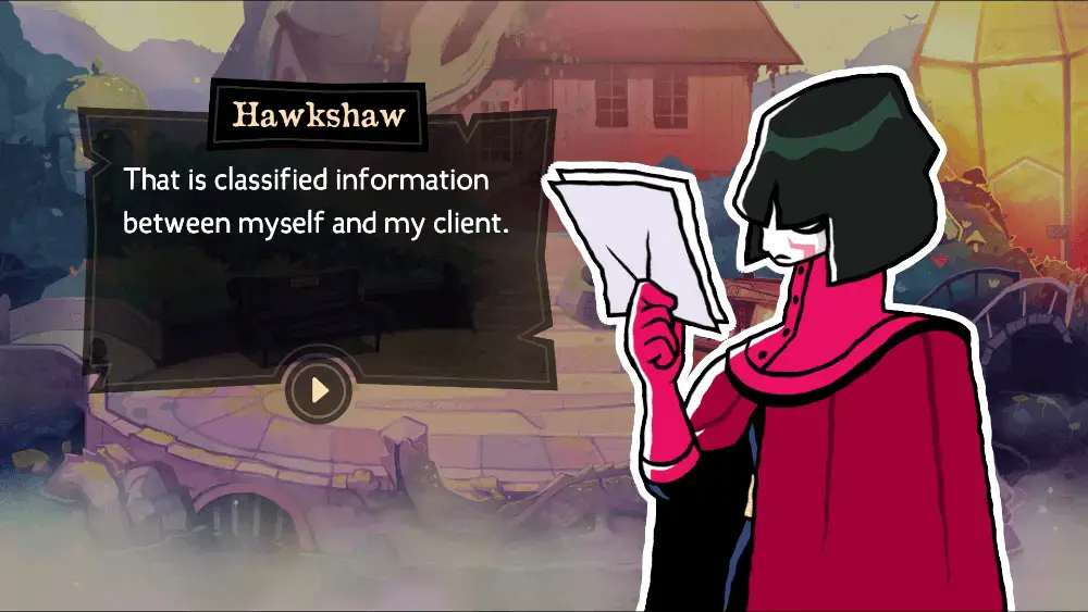 Hawkshaw refusing to reveal information