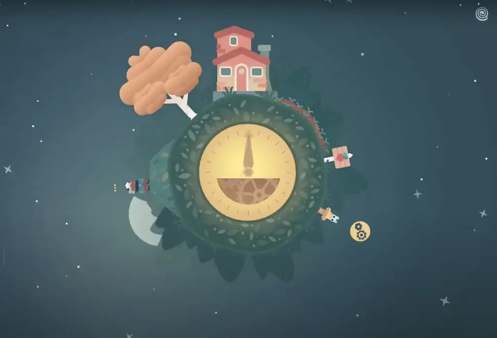 A beautiful time-based world in Winding Worlds